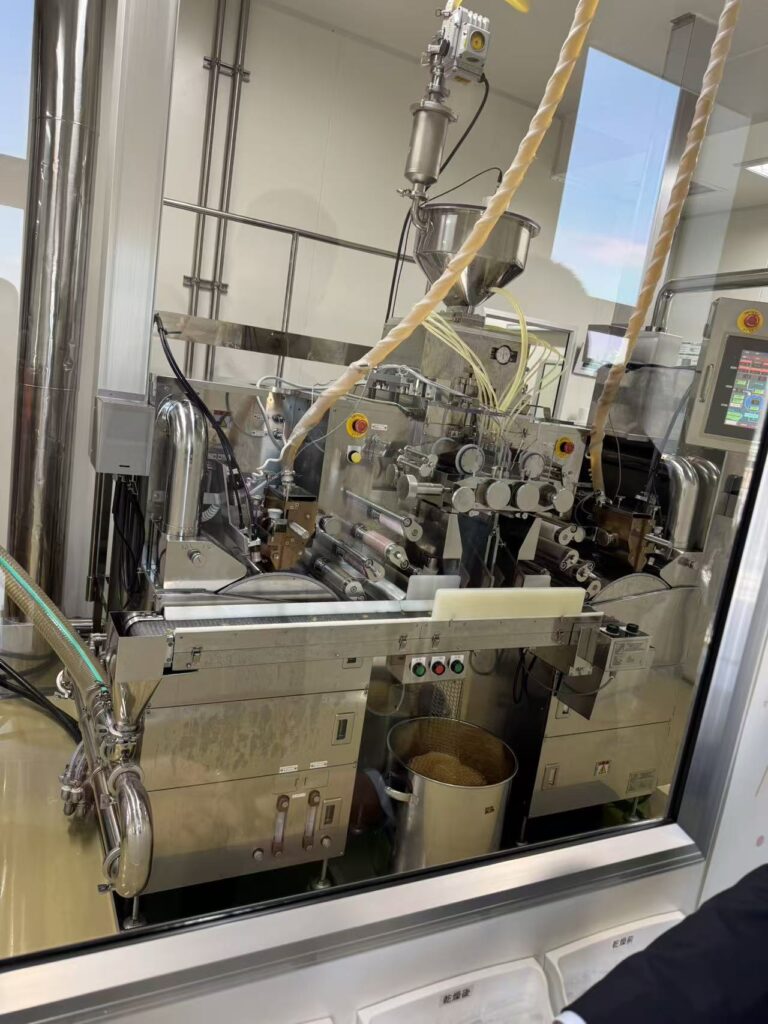 Japanese softgel capsule manufacturing process under strict quality control standards