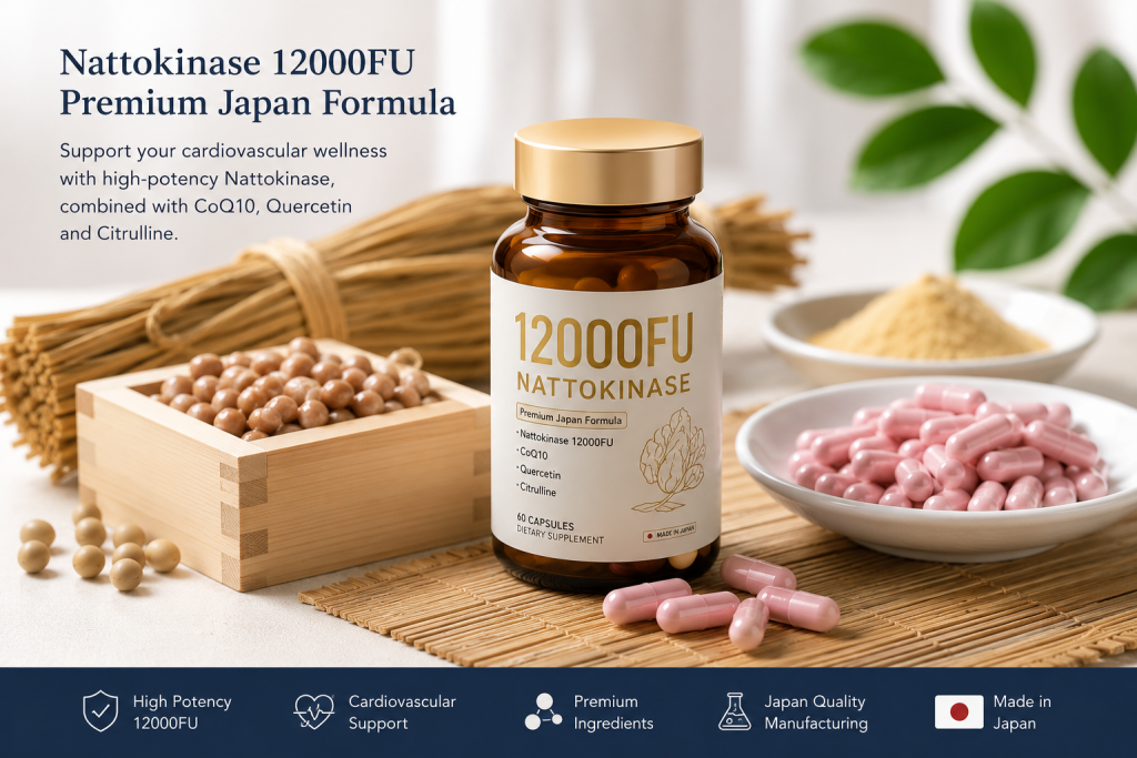 Japan Premium Nattokinase Supplement Development