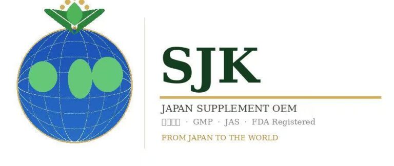 SJK Co., Ltd. - Japan Supplement OEM Manufacturer Logo