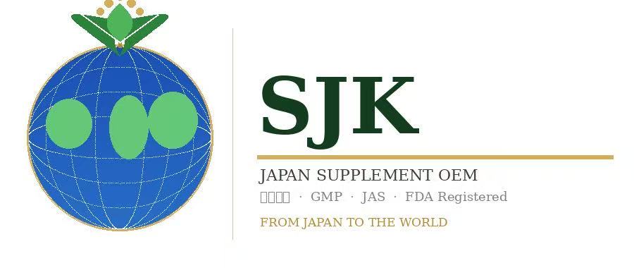 SJK Co., Ltd. - Japan Supplement OEM Manufacturer Logo