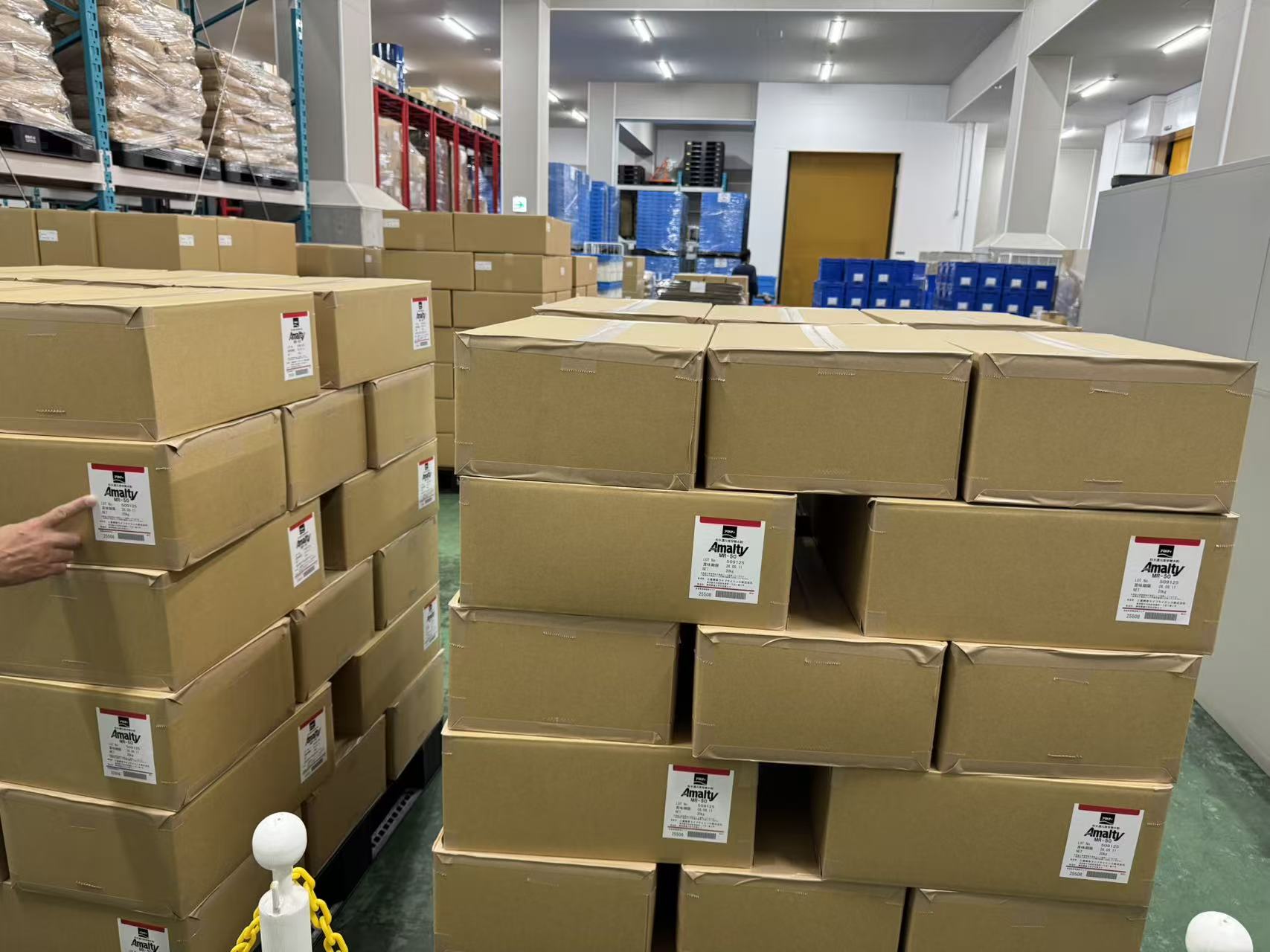 SJK warehouse prepared for supplement supply